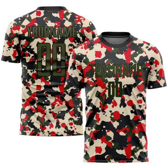 Buy custom short-sleeve football uniforms – new sublimation design Buy custom short-sleeve football uniforms – new sublimation design