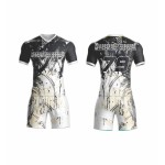 Custom football kit designs – club team names, breathable kits, sublimation, French style Custom football kit designs – club team names, breathable kits, sublimation, French style