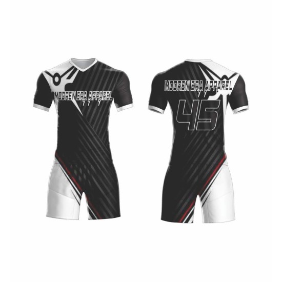 High-quality French custom-name football kit sets – comfortable breathable sublimation jerseys