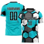Adult custom football training wear – quick-dry short-sleeve, 100% polyester, stretchy & breathable, new design with digital print Adult custom football training wear – quick-dry short-sleeve, 100% polyester, stretchy & breathable, new design with digital print