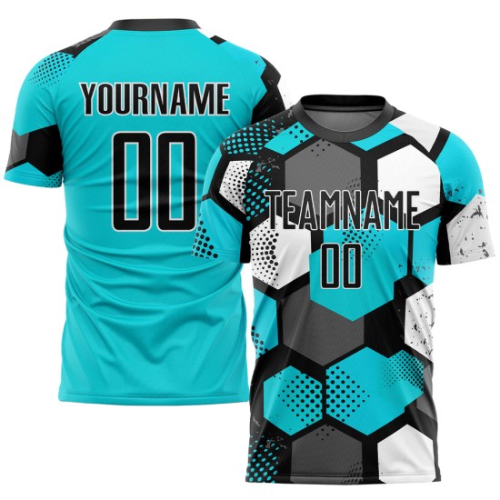 Adult custom football training wear – quick-dry short-sleeve, 100% polyester, stretchy & breathable, new design with digital print Adult custom football training wear – quick-dry short-sleeve, 100% polyester, stretchy & breathable, new design with digital print