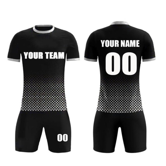 Custom-designed football club jerseys – French-style sublimation print, personalized for adults Custom-designed football club jerseys – French-style sublimation print, personalized for adults