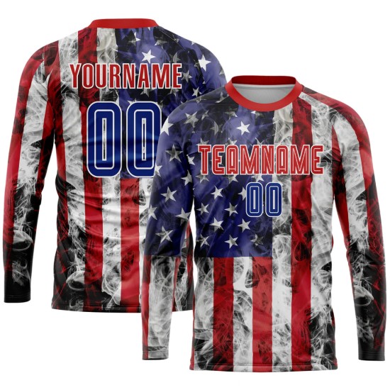 Made-to-sample new long-sleeve design – wholesale custom football kits with sublimation, quick-fit shirts Made-to-sample new long-sleeve design – wholesale custom football kits with sublimation, quick-fit shirts