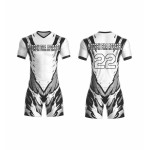 Custom-designed fully sublimated football kits – digital printing, French-style jerseys with custom names Custom-designed fully sublimated football kits – digital printing, French-style jerseys with custom names