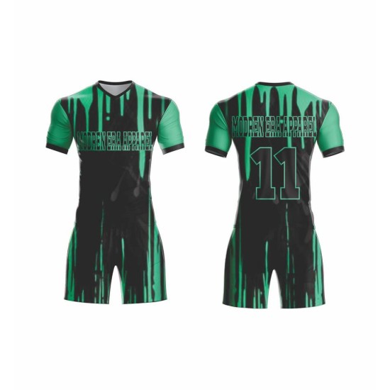 High-quality custom sublimation football kits – comfortable breathable jerseys, custom names, garment dyeing technology
