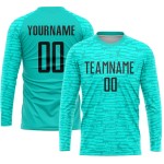 Custom-name adult long-sleeve football kits – latest breathable polyester design, personalized men’s jerseys Custom-name adult long-sleeve football kits – latest breathable polyester design, personalized men’s jerseys
