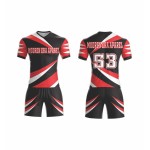 High-quality French custom-name football kit sets – comfortable breathable sublimation jerseys